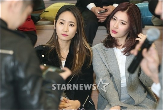 [★포토]선미-예은 슈퍼 시크!