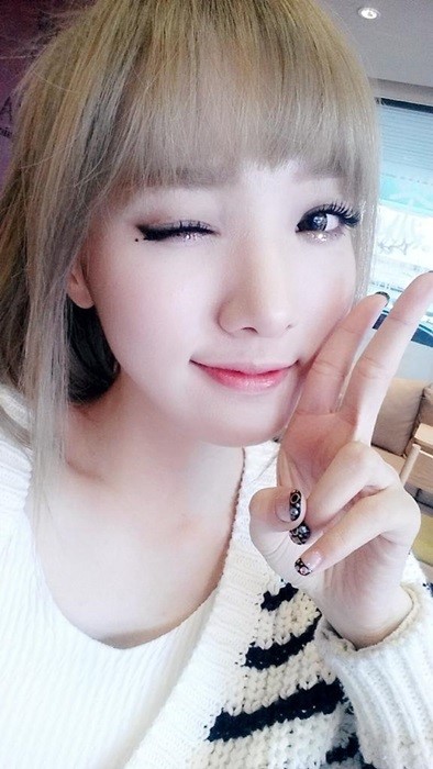 스텔라 민희 새 헤어스타일 공개 미안해요, 놀랐죠?