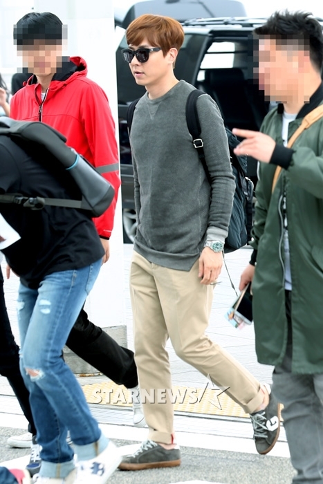 [★포토]엔디, 편안한 공항 패션