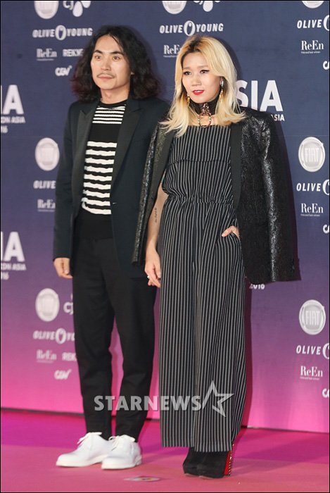 [★포토]스티브J&요니P 모델보다 더 멋지죠?