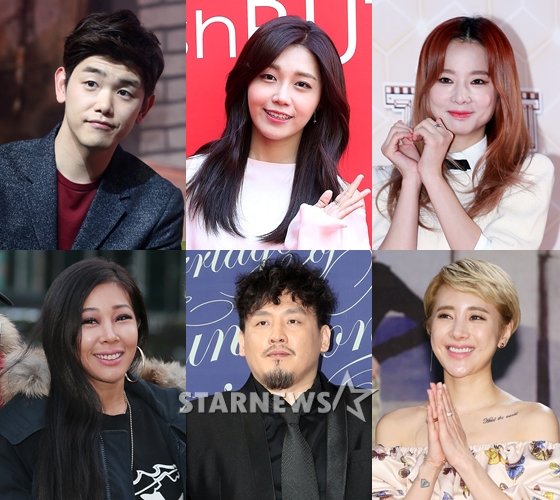 에릭남부터 정은지까지..듀엣가요제 황금라인업 완성