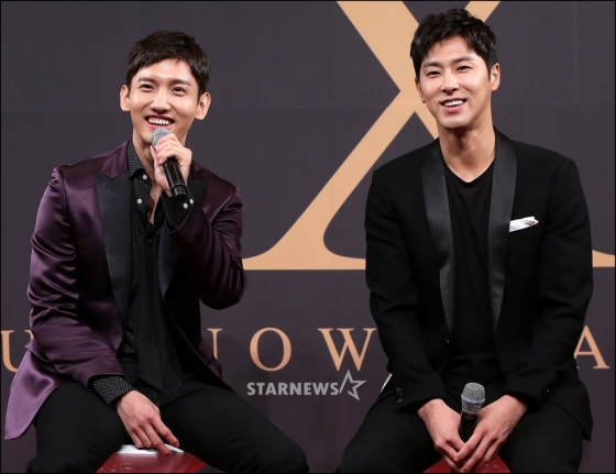 [★포토]동방신기, 즐거운 아시아 프레스 투어 기자회견