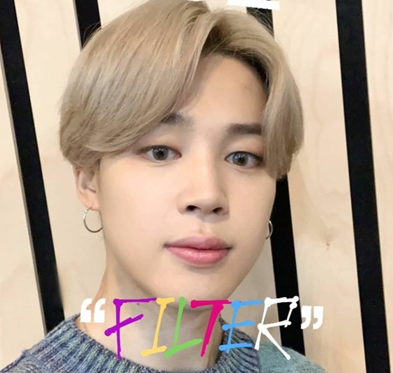 방탄소년단 지민 필터 가장 나다운 곡..미모 만큼 예쁜 글씨 설렘 포인트 추가