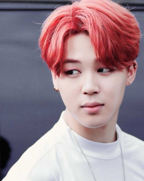 방탄소년단 지민, 강렬 레드 헤어 쩔어 지민..다시 봐도 심쿵♥