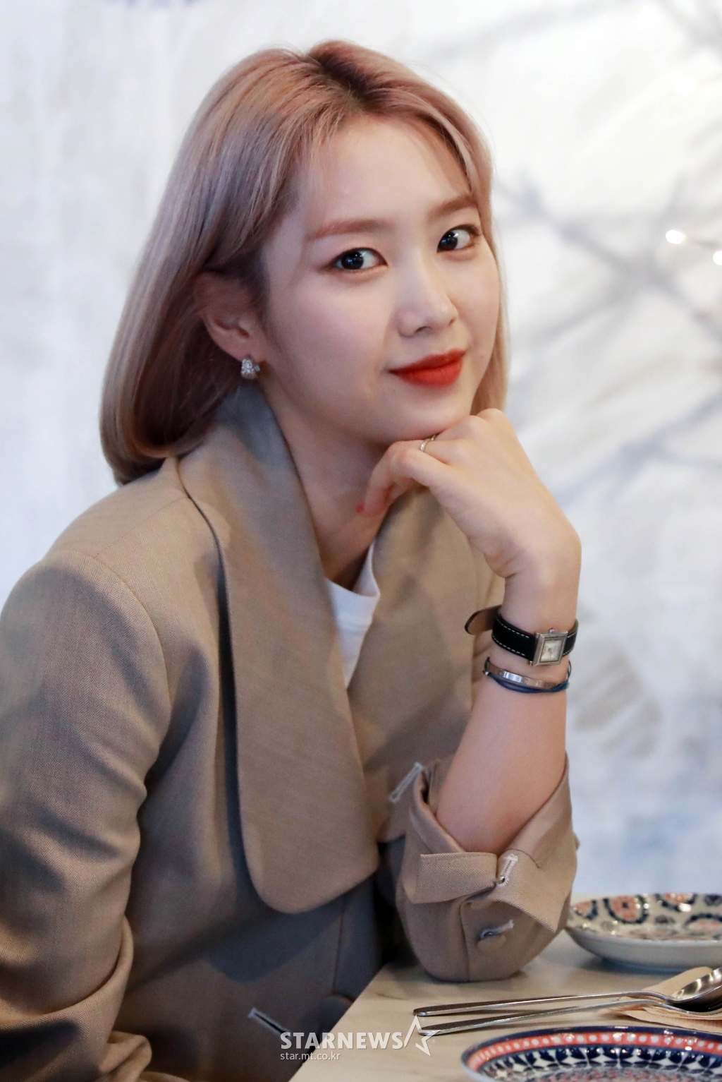 오마이걸 지호 맛집투어 기대되요~[★포토]