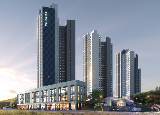 한화건설  포레나, 안산고잔에서 도전