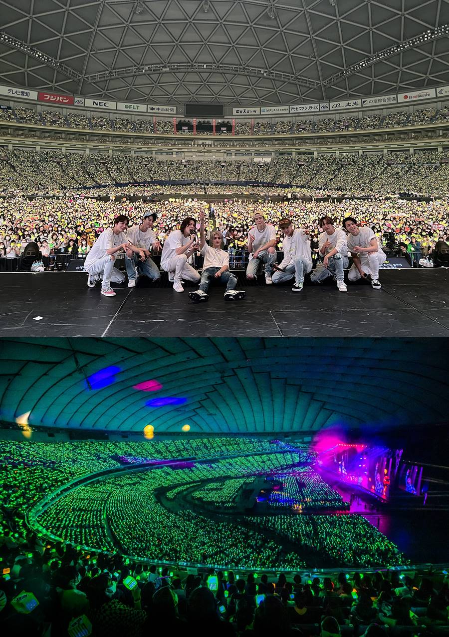 NCT127, 日 도쿄돔 첫 입성..나고야·도쿄 14만팬 열광