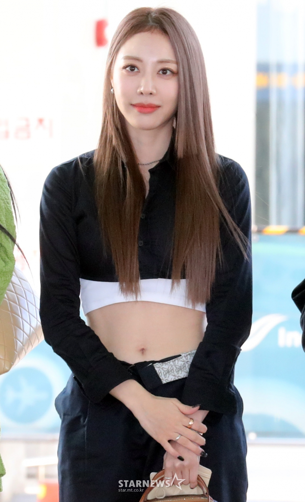 브레이브걸스 은지 선명한 복근[★포토]