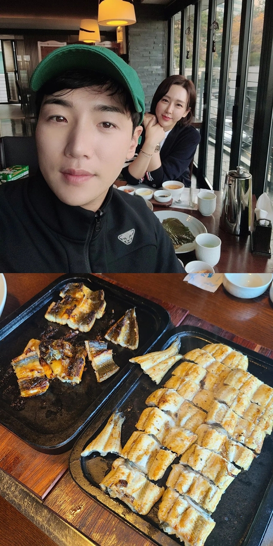 한영, ♥박군과 장어 몸보신 화색..열심히 뛰어보자 [스타IN★]