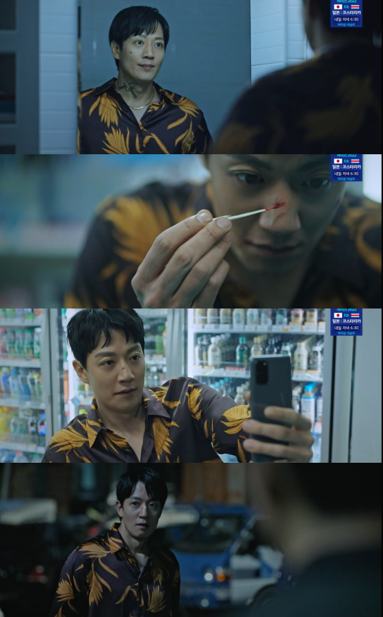 소방서 옆 경찰서 김래원, 셀프 분장..손호준에 깡패 같냐