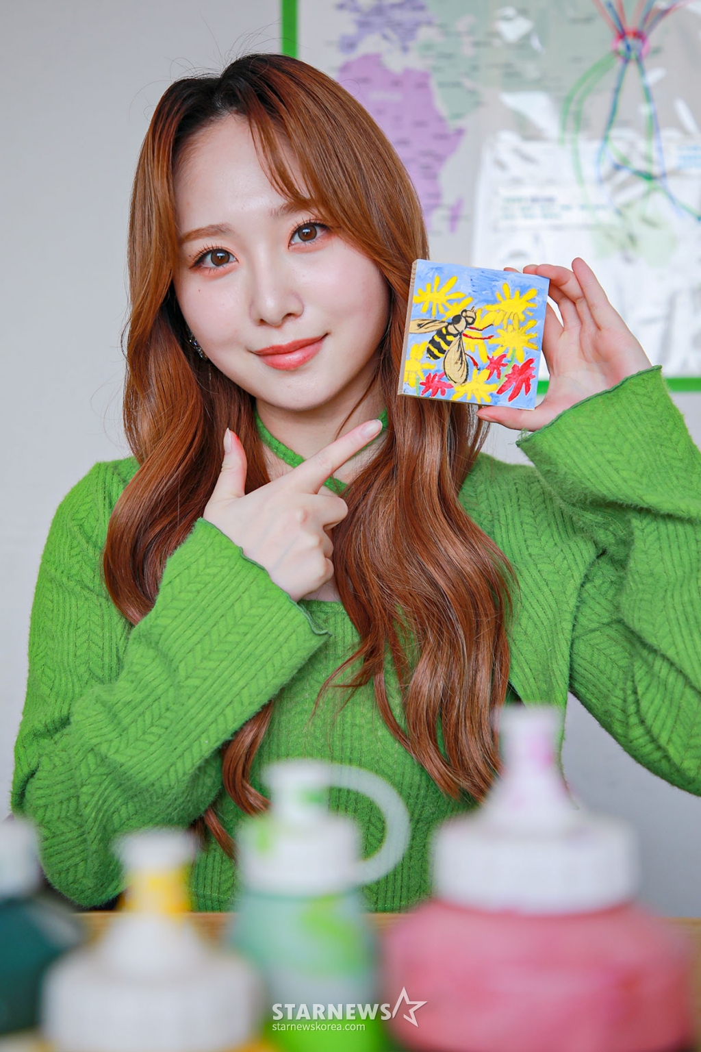 로켓펀치(Rocket Punch) 쥬리, 잘 그렸죠? [★포토]