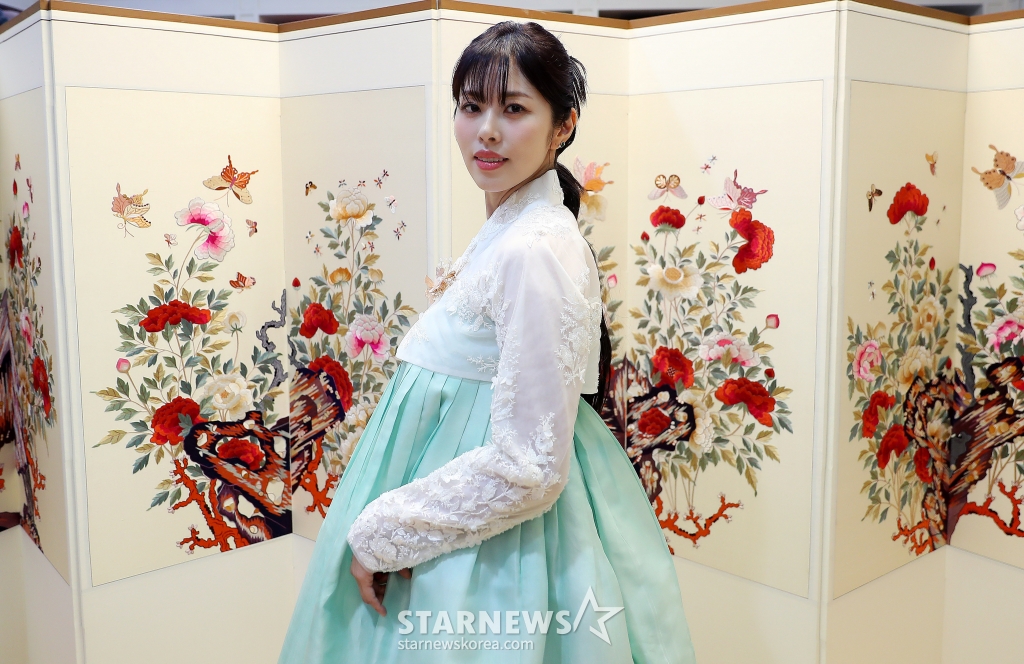 서동주 고운 한복 자태[★포토]