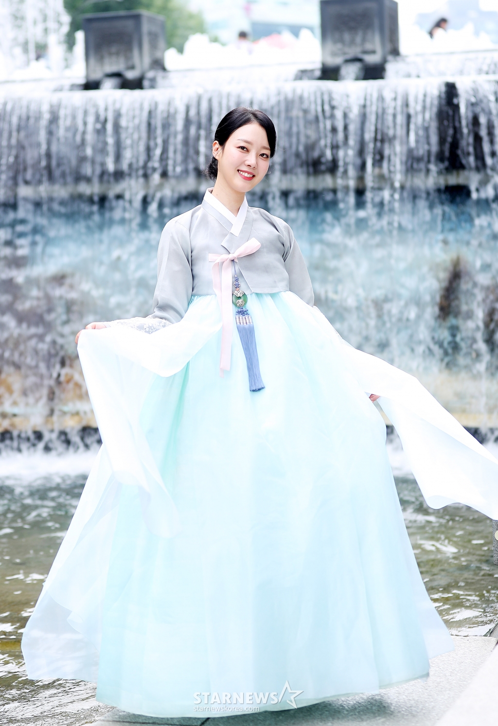 윤다영 고운 한복 자태[★포토]