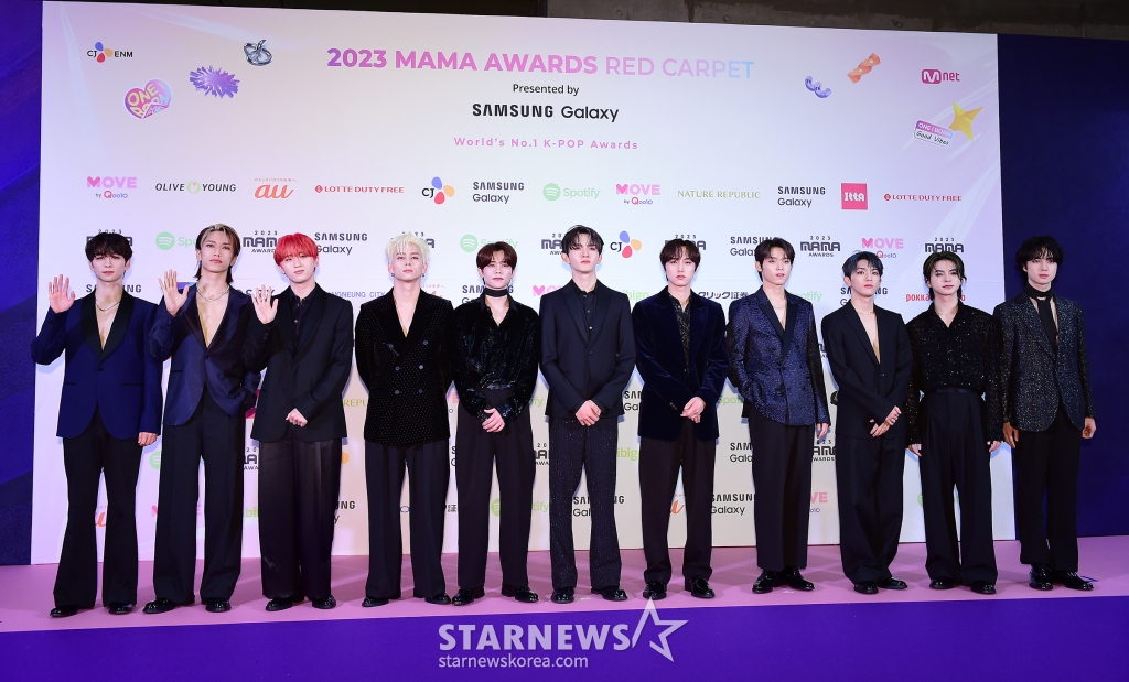 2023 마마 어워즈 참석한 INI[★포토]