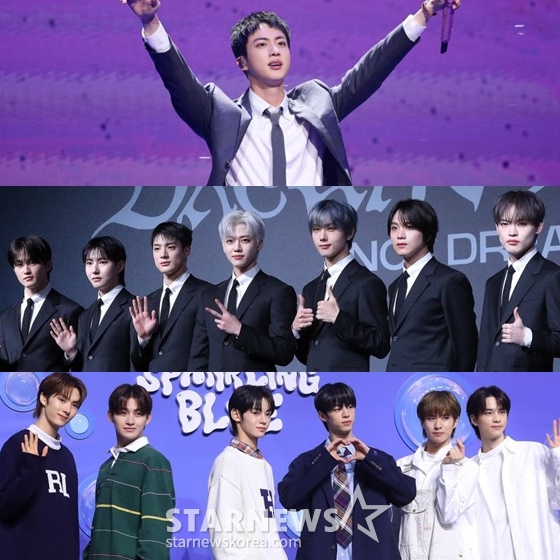 NCT드림·에이티즈·엔하이픈·투어스·진…11월 불붙은 男아이돌 컴백