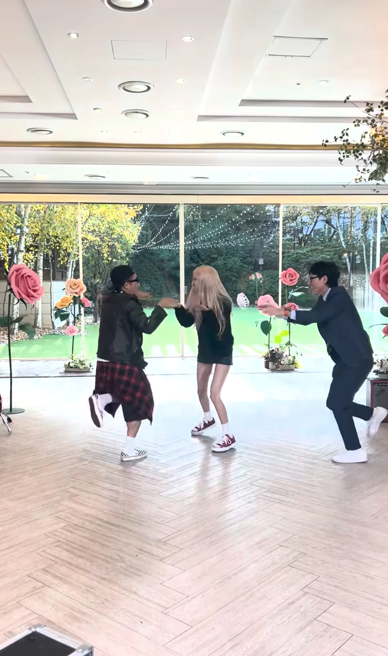 유퀴즈 로제 아파트 비하인드 컷 포착..브루노 마스도 함께?