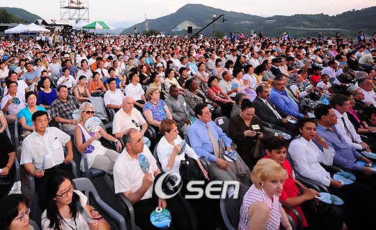 ‘국제음악영화제’ 제천시민들, “덥지만 뿌듯하고 행복해”