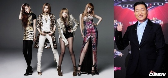 2NE1-싸이-또 2NE1, YG 핑퐁 컴백 7월 차트 정조준