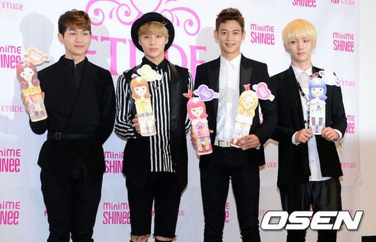 [사진]샤이니,종현형 빼고 넷만 왔어요