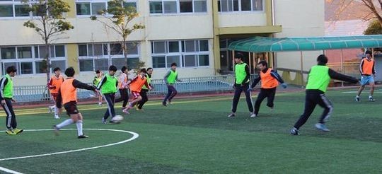 전남, 순천매산중학교 축구클리닉으로 감사나눔 재능 기부