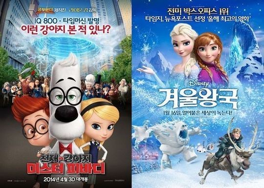 디즈니 뜨고 드림웍스 지고..애니 판도 바뀌나