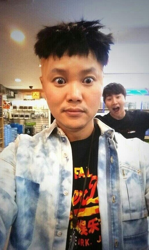 김민교 표정 지리네