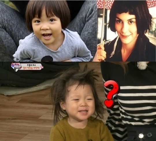 ‘슈퍼맨’ 단발 요정 추사랑, 1년간 헤어스타일 보니 ‘러블리’
