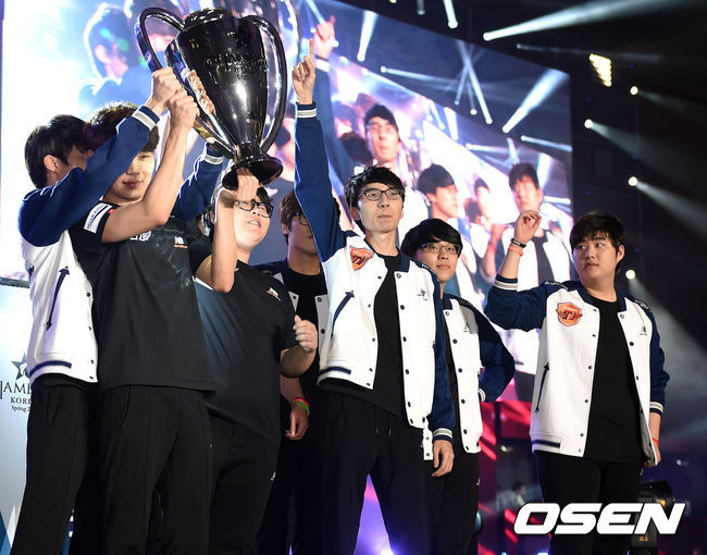[사진]SKT, GE 타이거즈 상대로 3-0 완승 (롤챔스)