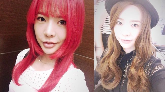 써니, 무궁무진 변신..헤어스타일로 180도 체인지