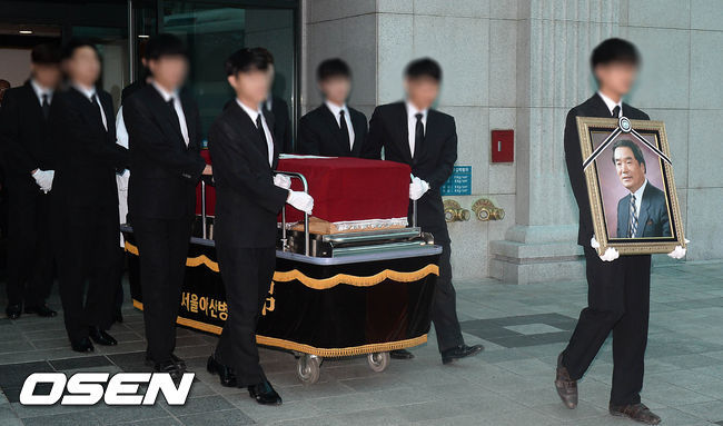 [사진]故 김상순 발인식,엄숙한 분위기 속에서