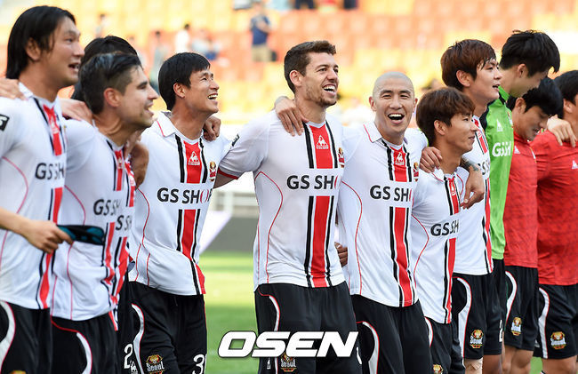 [사진]FC서울,슈퍼매치 승리는 언제나 기뻐