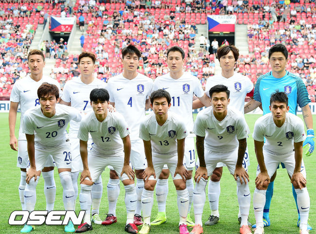 [사진]체코전 한국 베스트 11