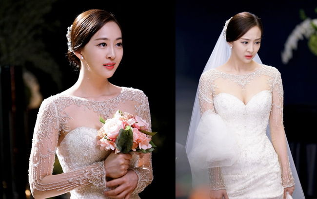 [Oh!쎈 컷] 언니는 다솜X조윤우, 결국 결혼..웨딩드레스 여신 미모