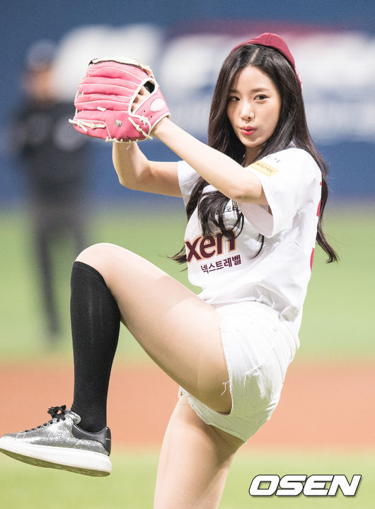 [사진]베리굿 조현,시구도 베리굿