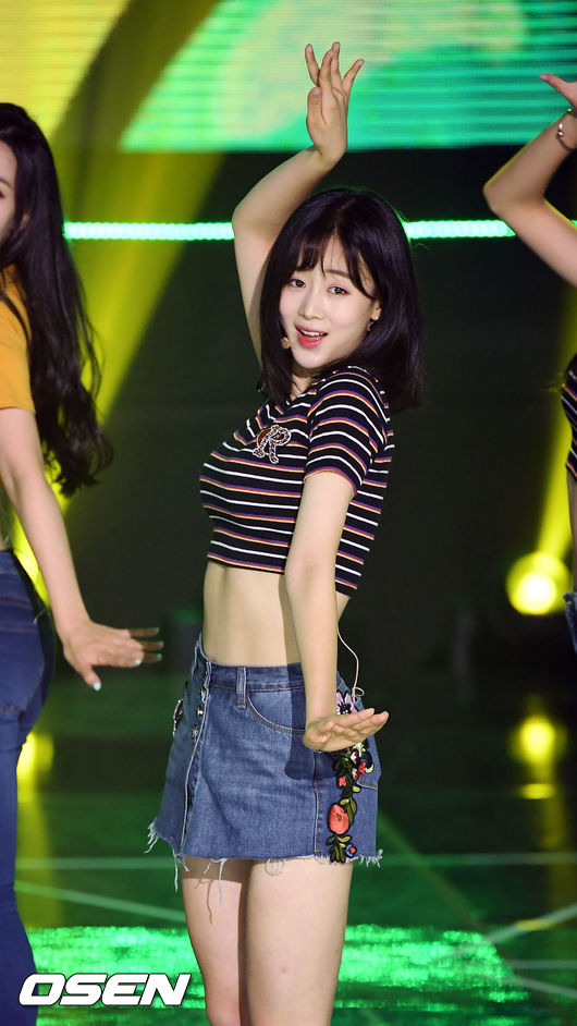 [사진]베리굿 다예,섹시한 복근 뽐내며