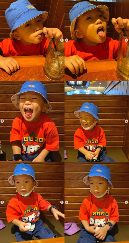 개리 아들 강하오, 난생 처음 오렌지에이드 먹고 세상 다가진 꺄 [Oh!마이 Baby]