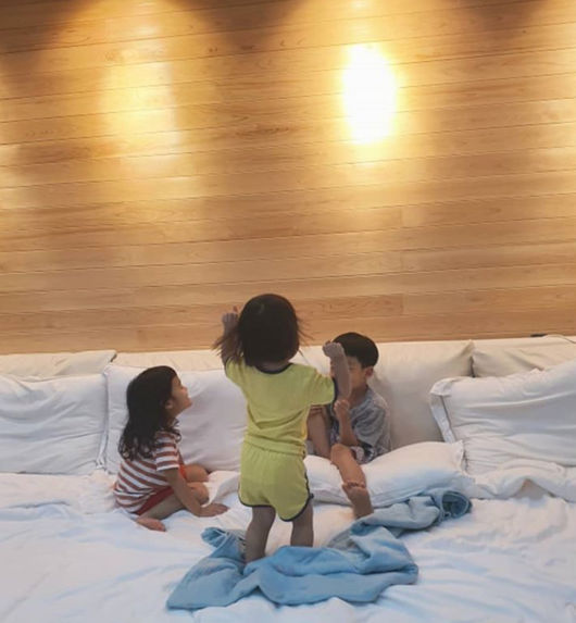 소유진, ♥백종원 사랑둥이 삼남매의 유쾌한 일상… 무탈한 하루에 감사해 [★SHOT!]