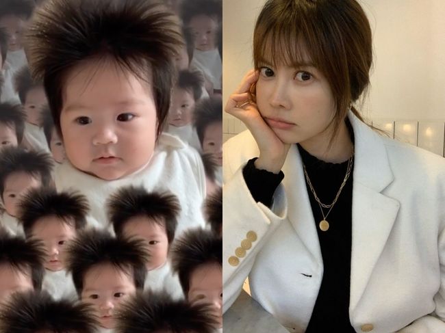 양미라 아들, 생후 3개월 머리숱 부자..엄마가 미안해 폭탄머리 자랑 [Oh!마이 Baby]
