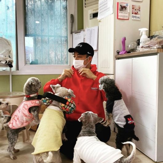 ‘이혜성’ 전현무, 유기견 봉사에서 도플갱어 만남? “시추는 현무를 좋아해” [SHOT!]