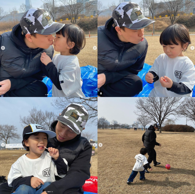 개리, 아들 강하오 입술 뽀뽀 쪽 이걸로 행복 찾았다 [Oh!마이 Baby]