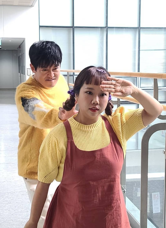 홍현희, 허성태·송은이와 심장쫄깃 오징어게임 덕수 아저씨♥