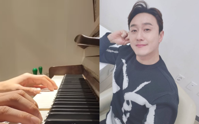 심진화♥ 김원효, 41살에 피아노 독학 시작 어릴때 못다한 꿈 [★SHOT!]