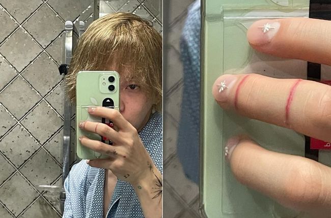 던, ♥현아 손끝까지 또 반하겠네...네일아트 파츠 올리는 남자라니