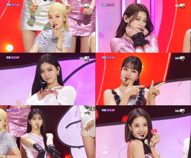 스윗 보고 있나?..더쇼 스테이씨, 컴백하자마자 첫 1위