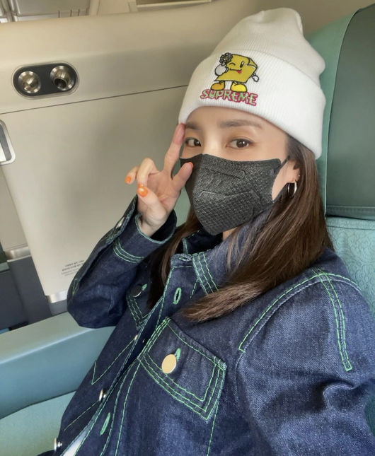 산다라박, 소식좌의 기내식은 과연?