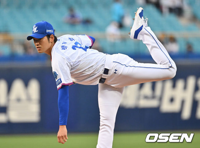 토종 다승 1위→ERA 8.00 투수의 시즌 첫 QS, 이제 오를 일만 남았다 [오!쎈 대구]