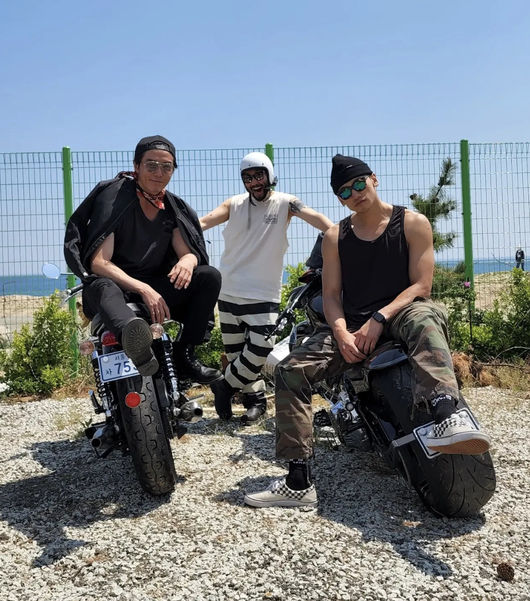 다시 만난 털보 노홍철X먹보 비, 탄탄한 팔근육 매력