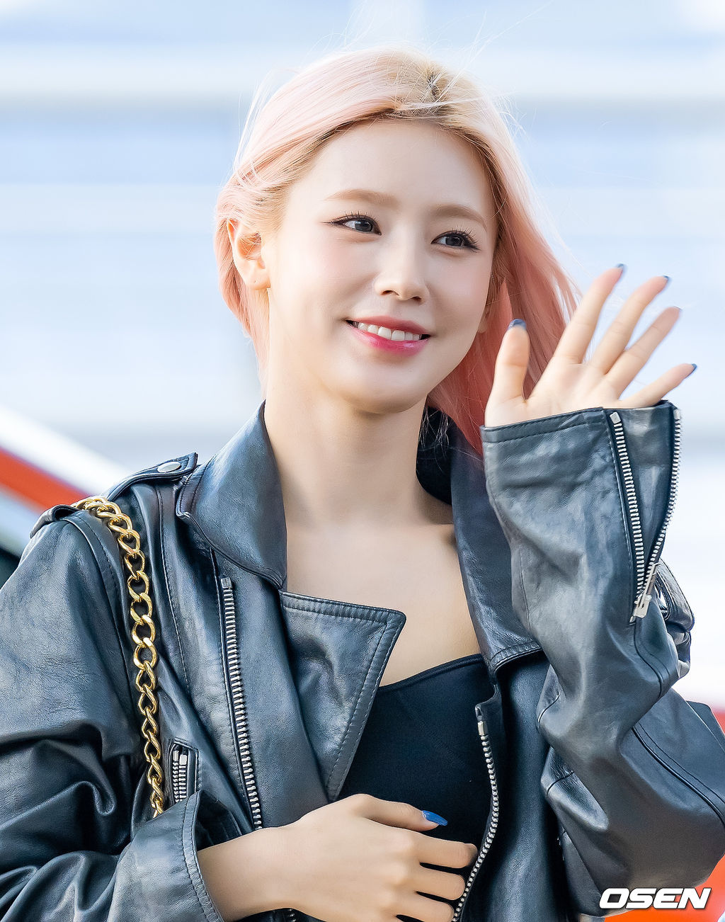 [사진](여자)아이들 미연,아름다운 핑크 헤어