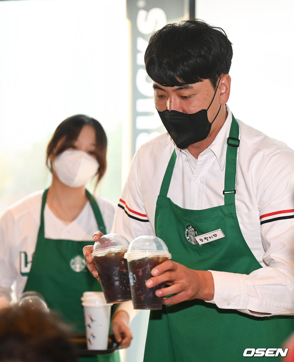 [사진]김광현, 분주한 광팔이 파트너