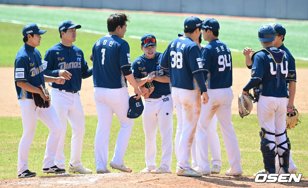 [사진]NC 다이노스,삼성 상대 7-2 승리